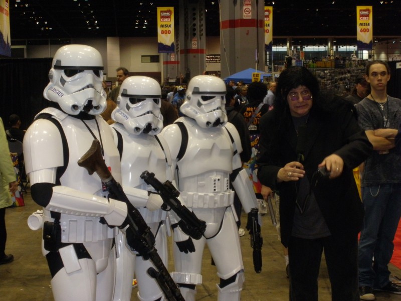 Storm Stroopers and Ozzy Osbourne at C2E2 in Chicago