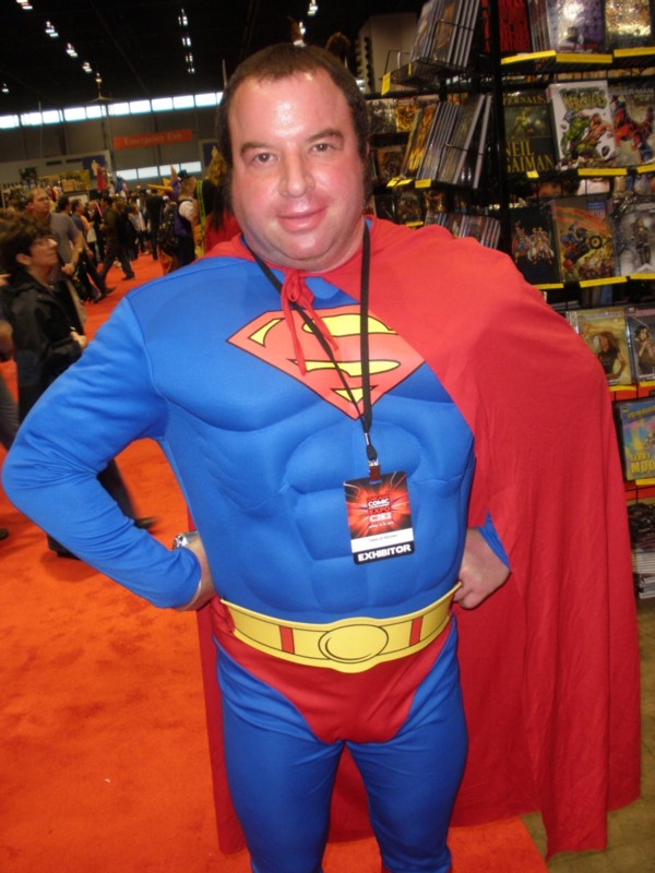 Fat Superman at C2E2 in Chicago