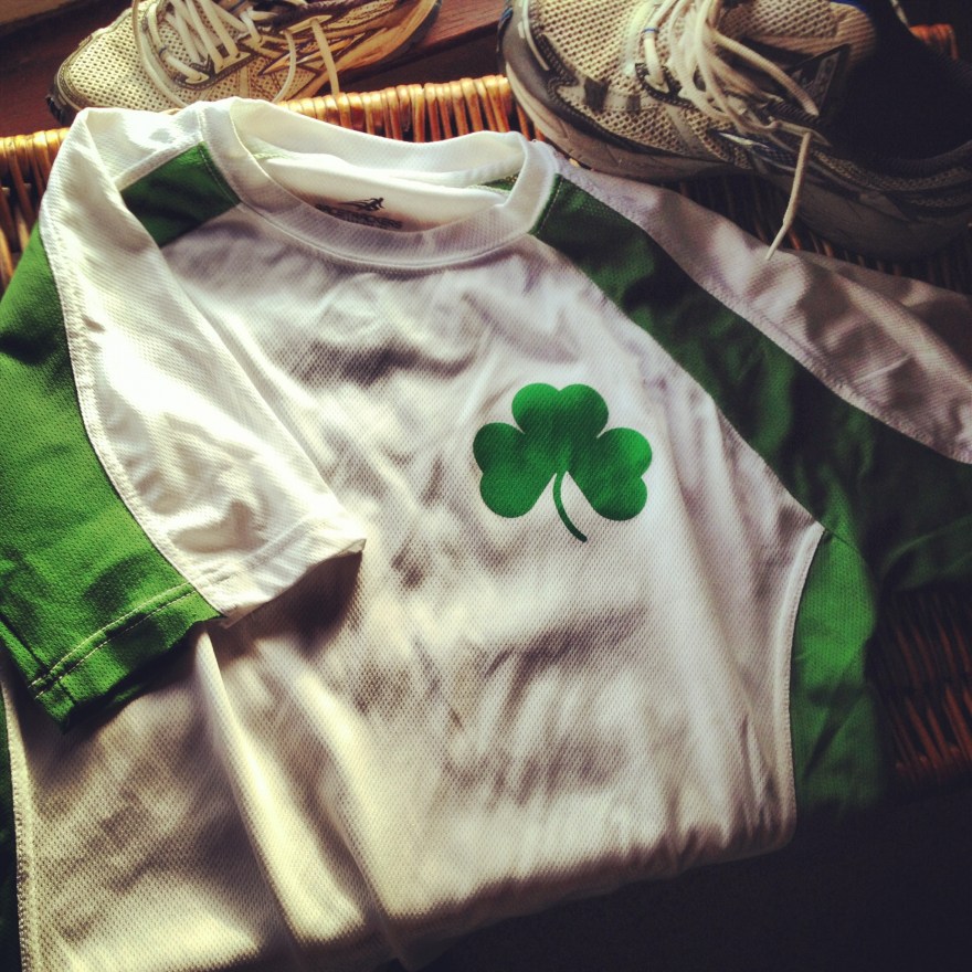 Irish running shirt