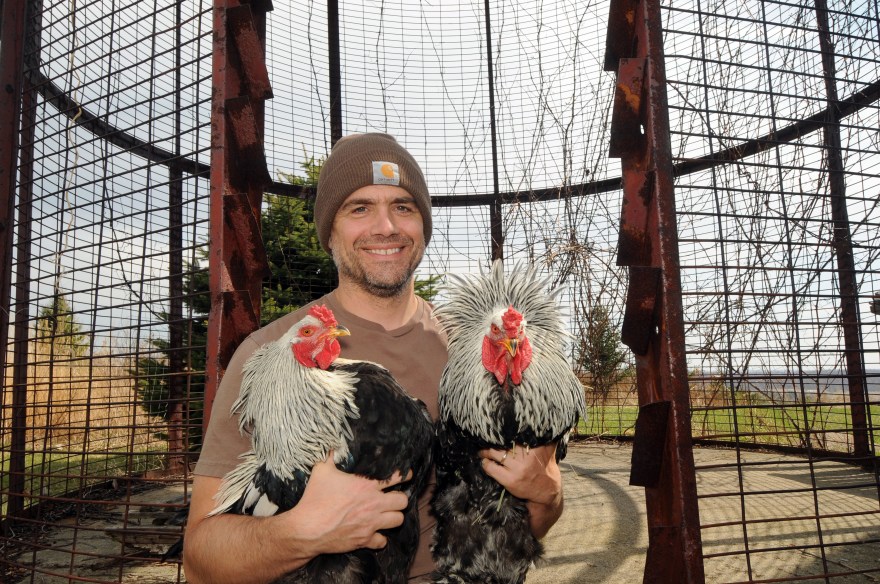 Visiting Michael Perry alt = "New York Times bestselling author Michael Perry"