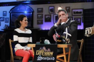 Ariel Tweto and Craig Ferguson