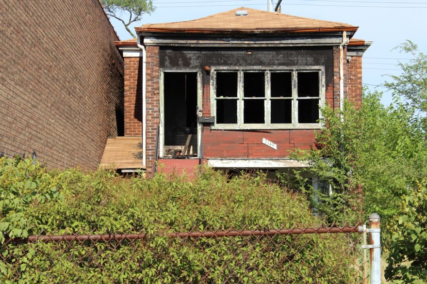 Abandoned building, Gary, Indiana
