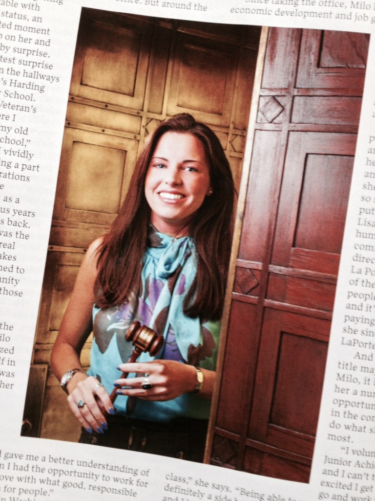 The Prettiest Mayor in the World